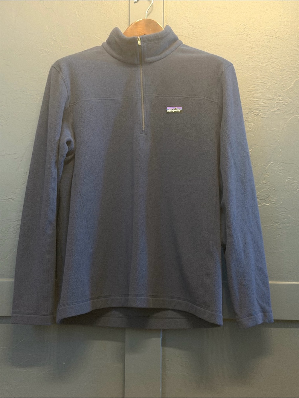 Patagonia Men's Half-Zip Fleece Pullover - Gray